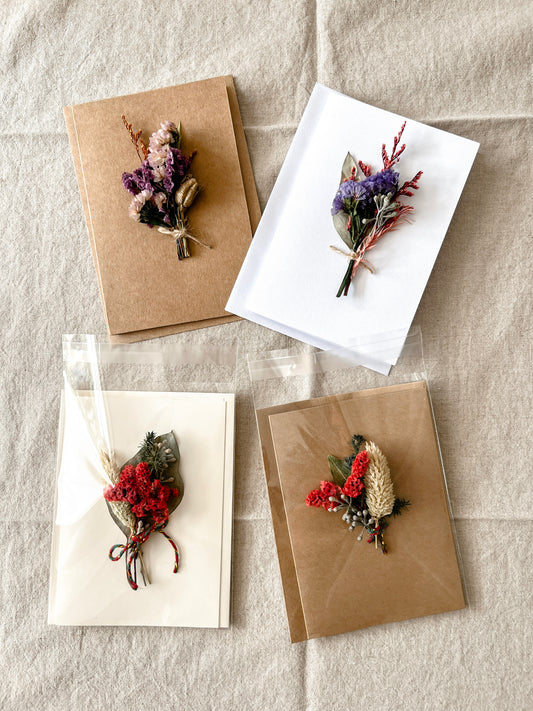 Handmade Floral Greeting Card