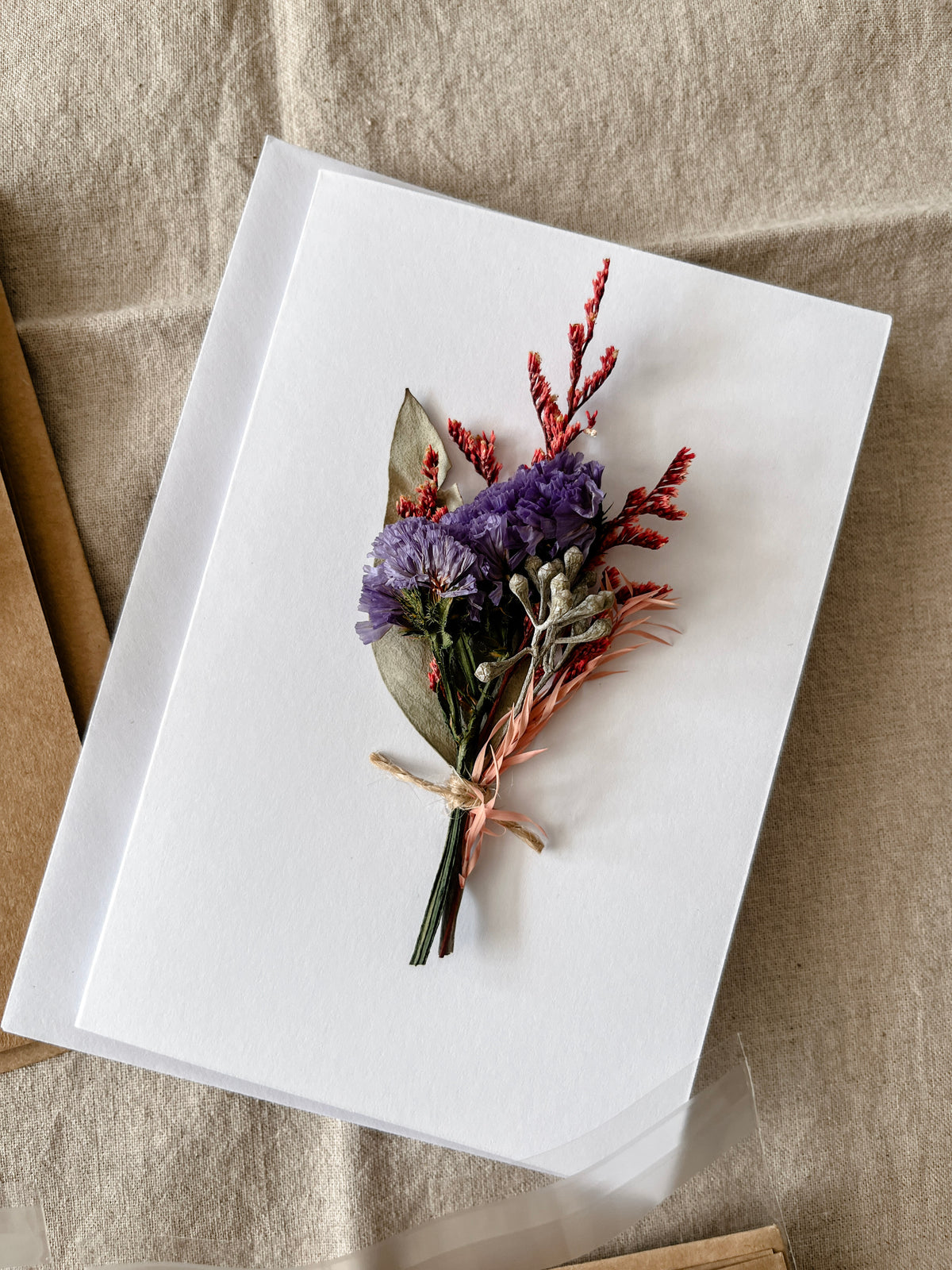 Handmade Floral Greeting Card
