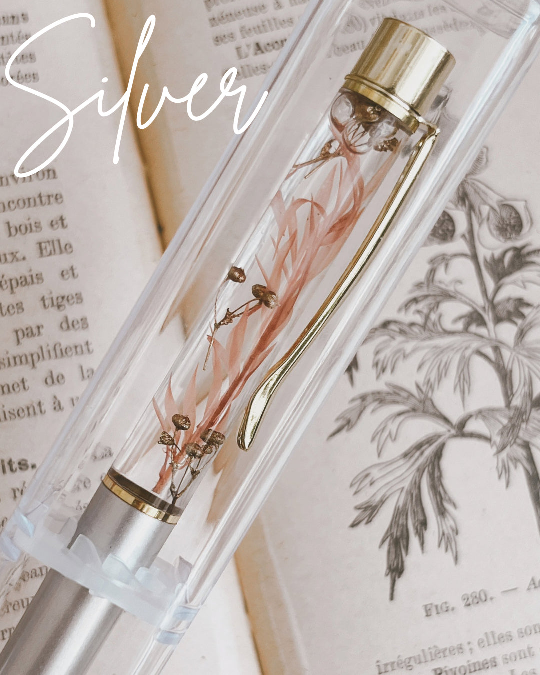 Flower ball point pen