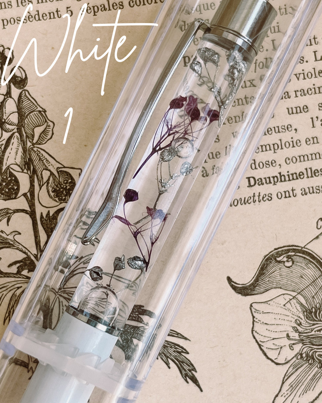 Flower ball point pen