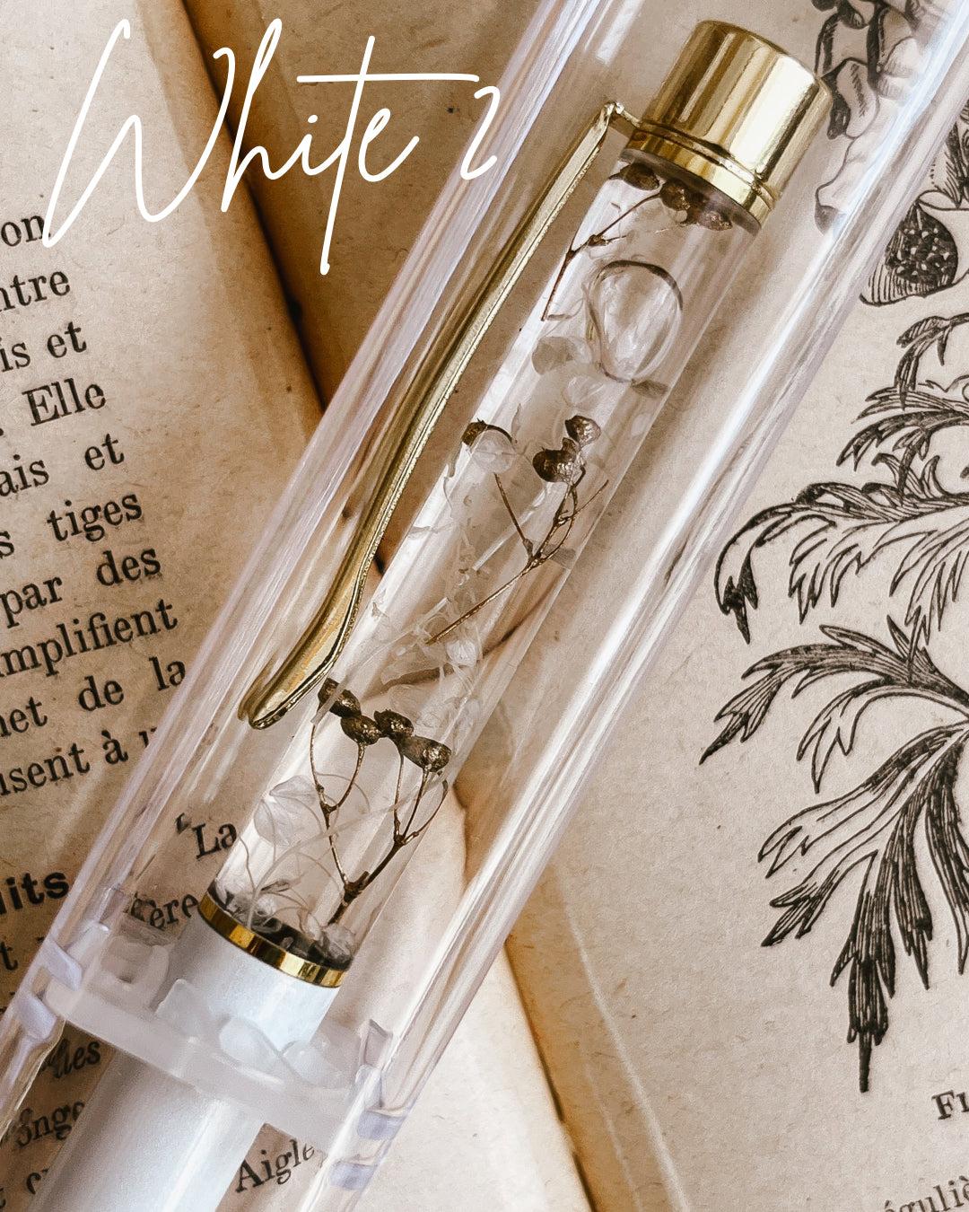 Flower ball point pen