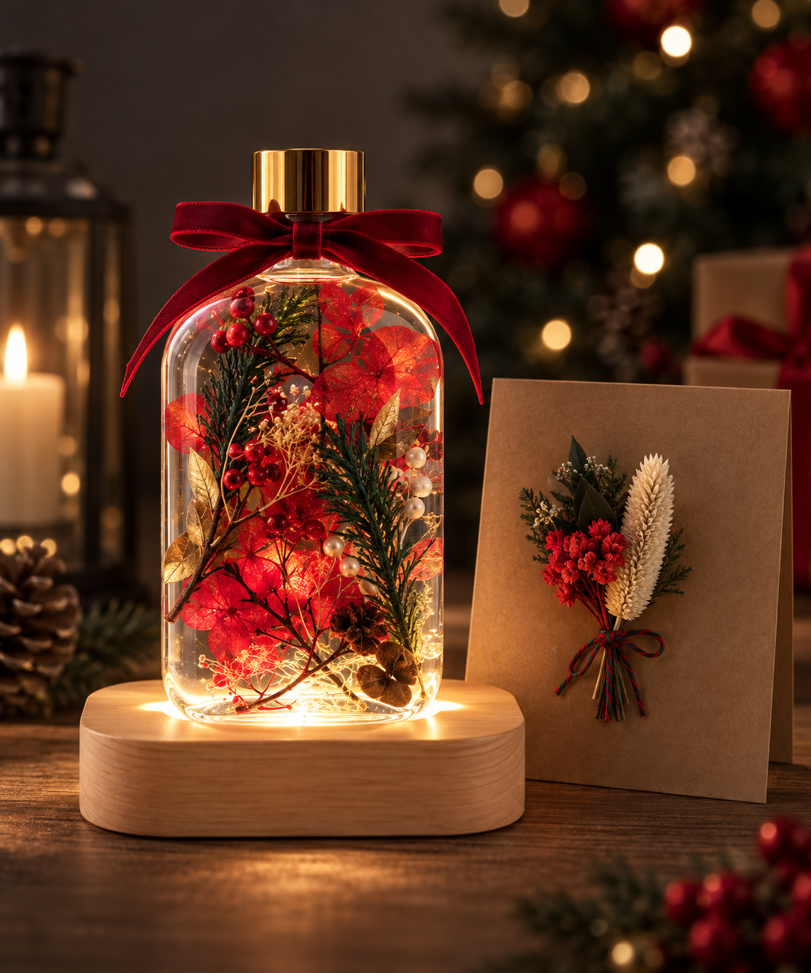 LED Floral Lamp #19 Christmas Bloom