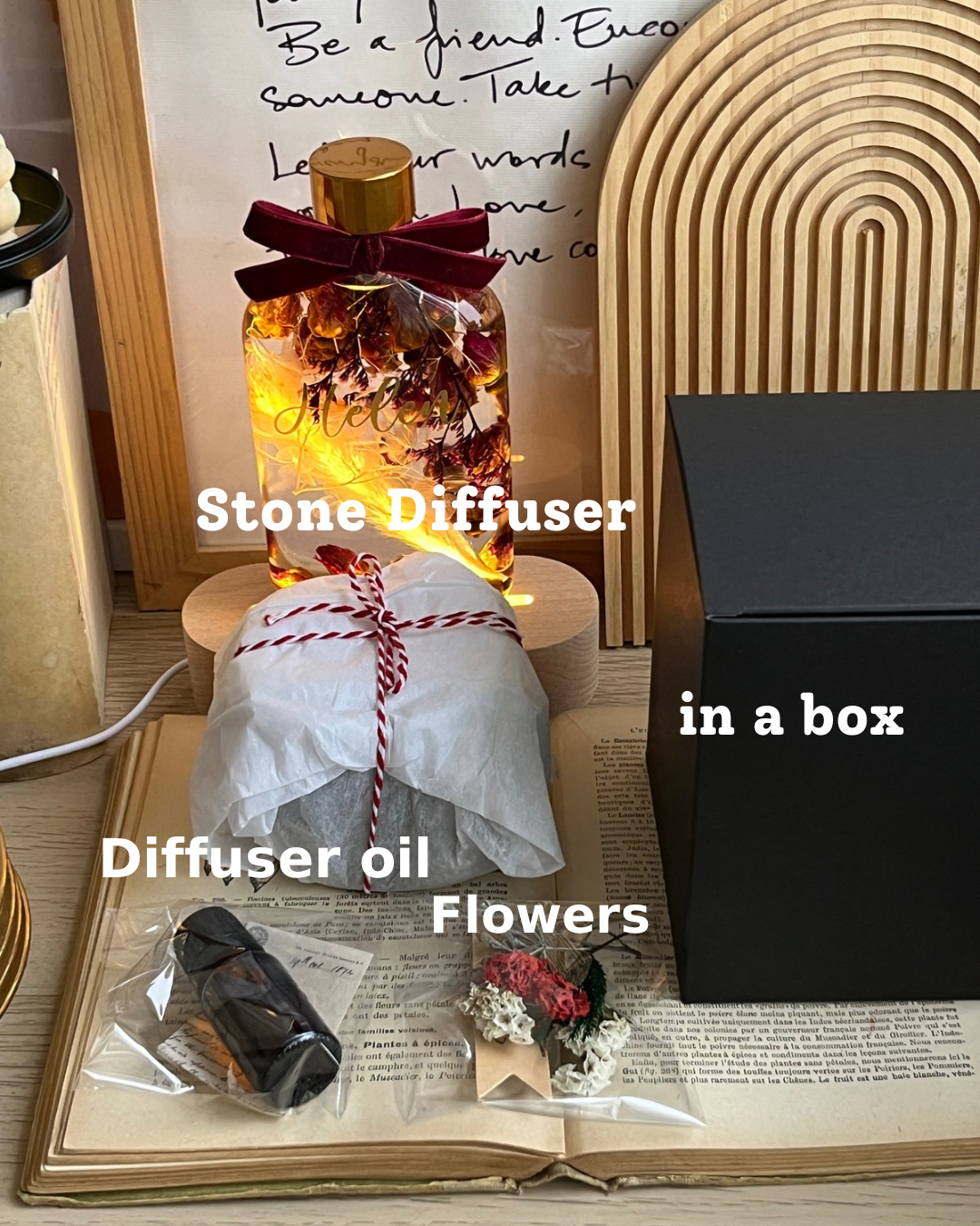 Stone diffuser - Scent Noir