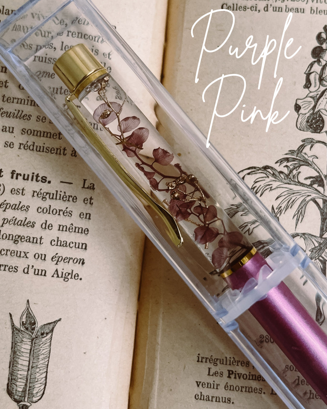 Flower ball point pen