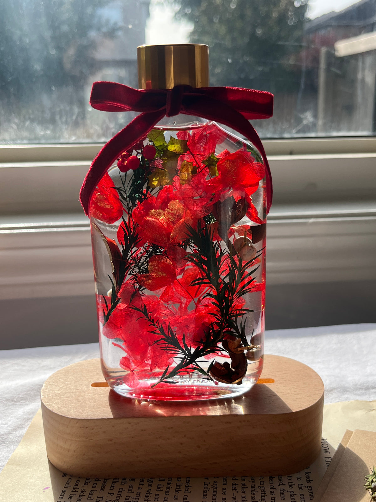 LED Floral Lamp #19 Christmas Bloom