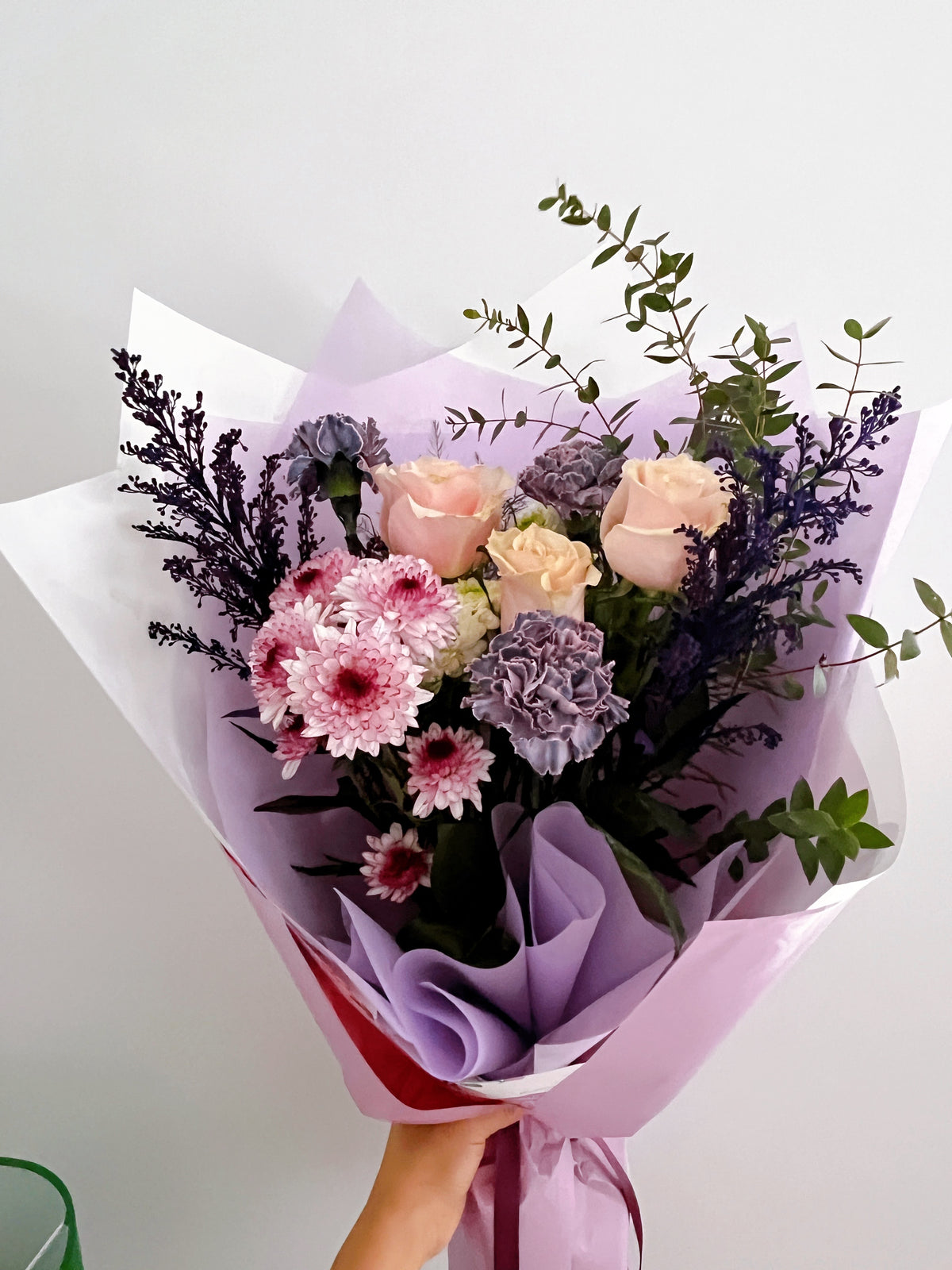 Lavender Blush – Mixed Flower Bouquet