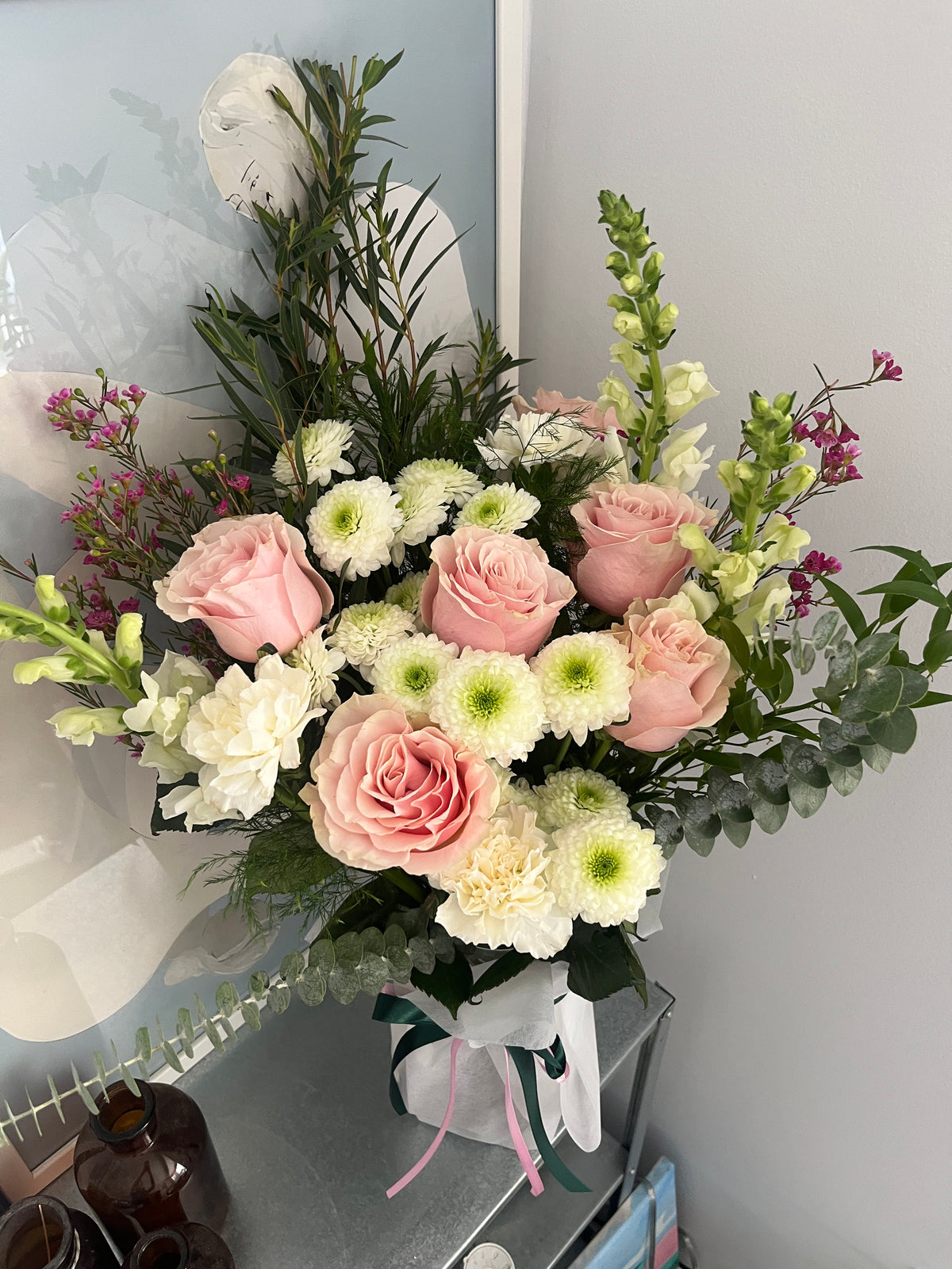Blush Garden - Vase Arrangement