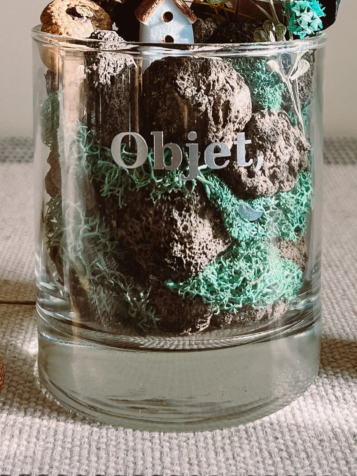 Stone Diffuser Cottage Grove: Volcanic Stone Green Edition
