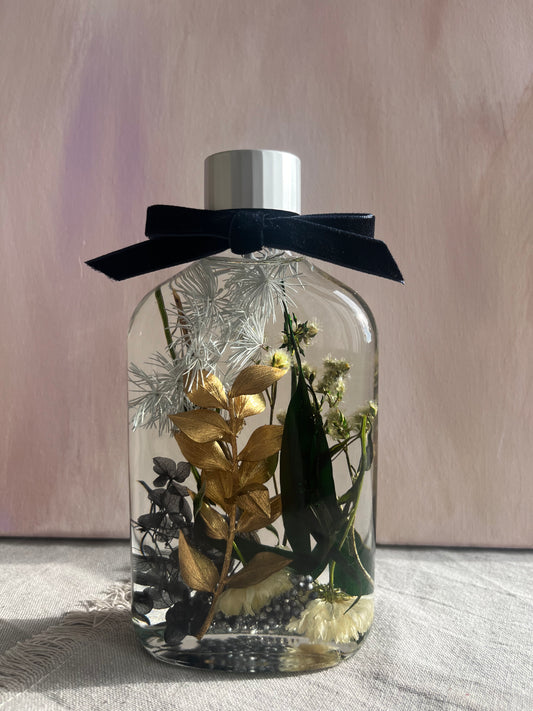 LED Light Bottle #4 - Verdant Noir