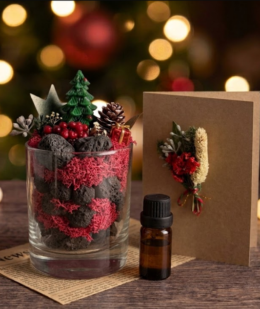 Stone Diffuser Winterberry: Volcanic Stone Red Edition ❤️
